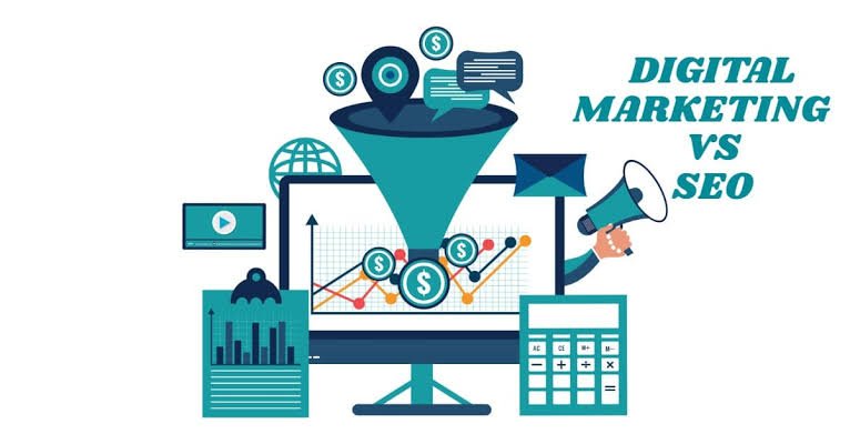 Difference between Seo and Digital Marketing