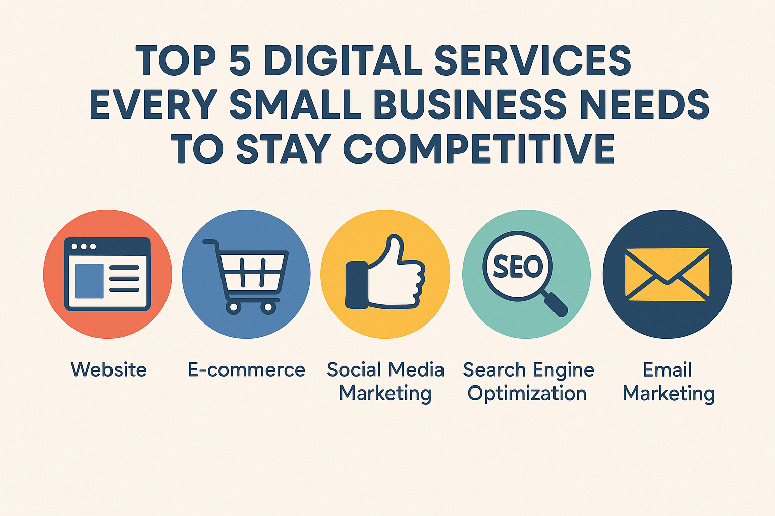 Top 5 Digital Services Every Small Business Needs to Stay Competitive